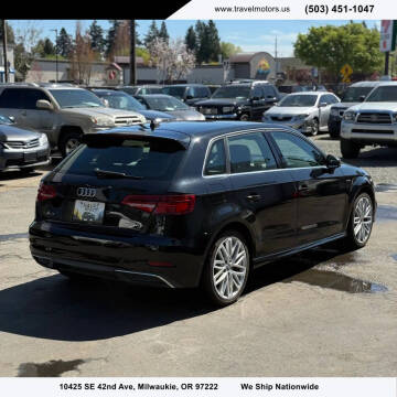2018 Audi A3 Sportback e-tron