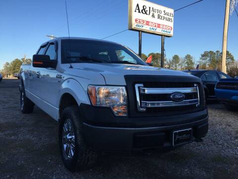 2014 Ford F-150 for sale at A&J Auto Sales & Repairs in Sharpsburg NC