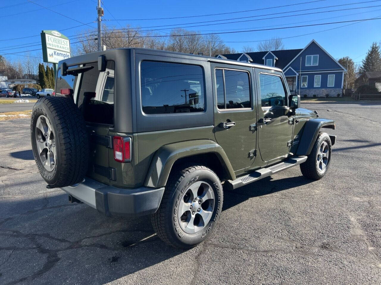 2015 Jeep Wrangler Unlimited for sale at James Motors Inc. in East Longmeadow, MA