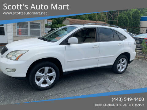 2006 Lexus RX 330 for sale at Scott's Auto Mart in Dundalk MD