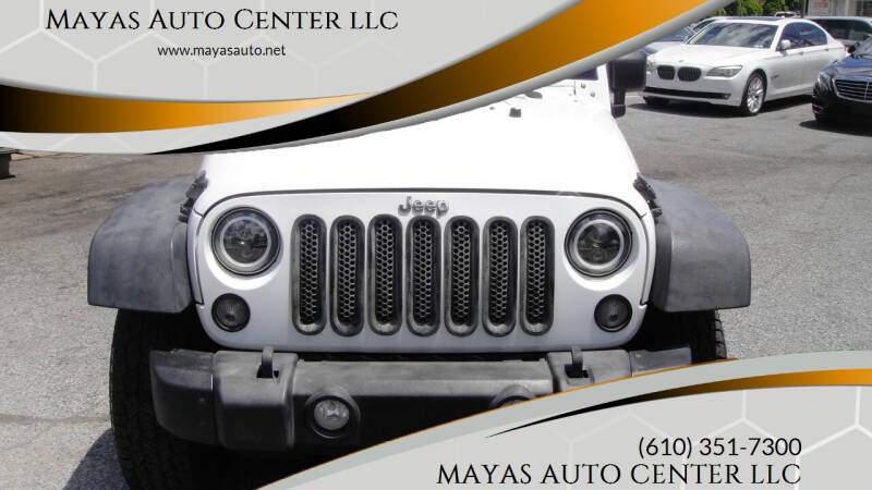 2014 Jeep Wrangler Unlimited for sale at Mayas Auto Center llc in Allentown PA