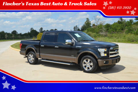 2015 Ford F-150 for sale at Fincher's Texas Best Auto & Truck Sales in Tomball TX