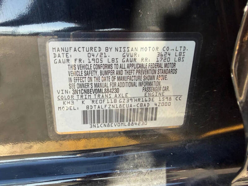 2021 Nissan Versa SV