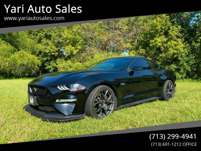 2018 Ford Mustang for sale at Yari Auto Sales in Houston TX