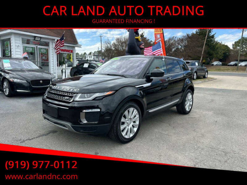 2017 Land Rover Range Rover Evoque for sale at CAR LAND  AUTO TRADING - CAR LAND AUTO TRADING in Raleigh NC