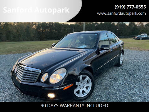 2008 Mercedes-Benz E-Class for sale at Sanford Autopark in Sanford NC