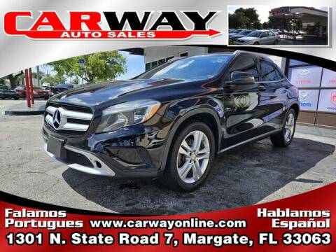 2015 Mercedes-Benz GLA for sale at CARWAY Auto Sales in Margate FL