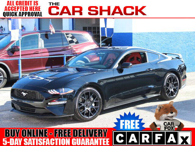 2019 Ford Mustang for sale at The Car Shack in Hialeah FL