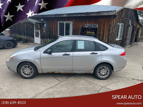 2010 Ford Focus for sale at Spear Auto in Wadena MN