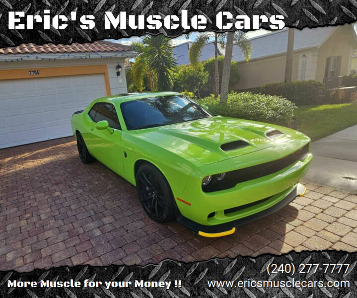 2023 Dodge Challenger for sale at Eric's Muscle Cars in Clarksburg MD