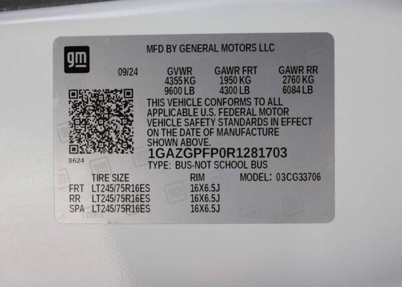 2024 Chevrolet Express LT 3500