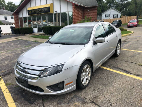 2011 Ford Fusion for sale at Bronco Auto in Kalamazoo MI