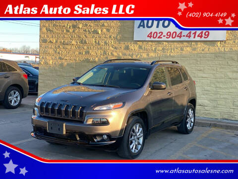 2018 Jeep Cherokee for sale at Atlas Auto Sales LLC in Lincoln NE