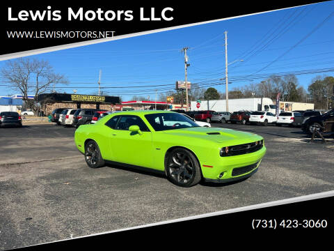 2015 Dodge Challenger for sale at Lewis Motors LLC in Jackson TN