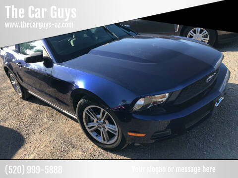 2012 Ford Mustang for sale at The Car Guys in Tucson AZ