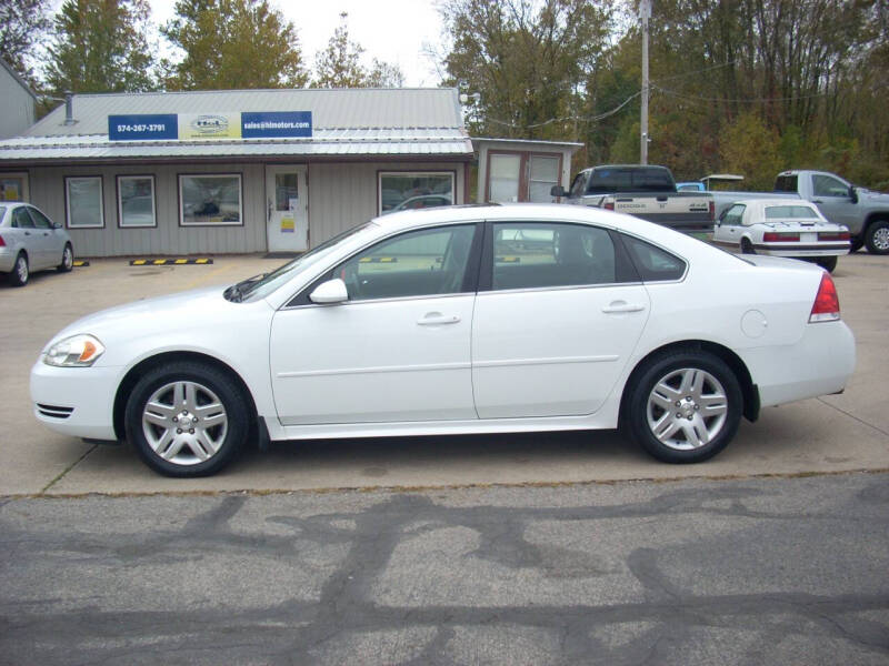 Used 2014 Chevrolet Impala 2FL with VIN 2G1WB5E38E1129791 for sale in Warsaw, IN