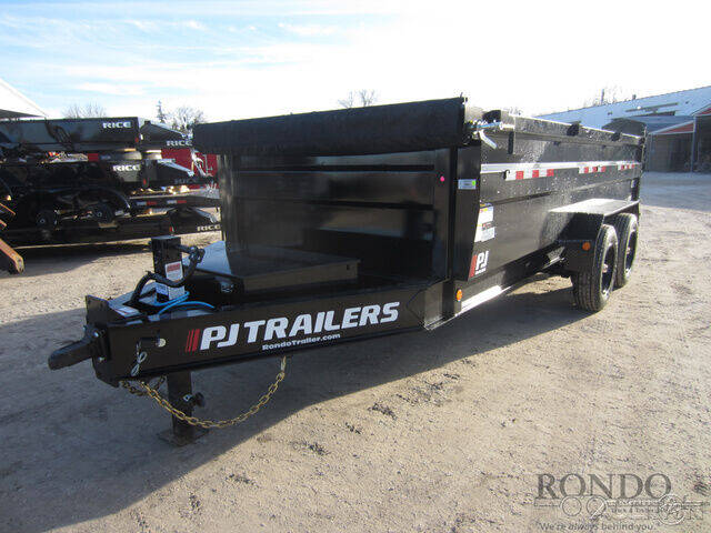 2023 PJ Trailer DE Dump DEB16S2BTSK for sale at Rondo Truck & Trailer in Sycamore IL