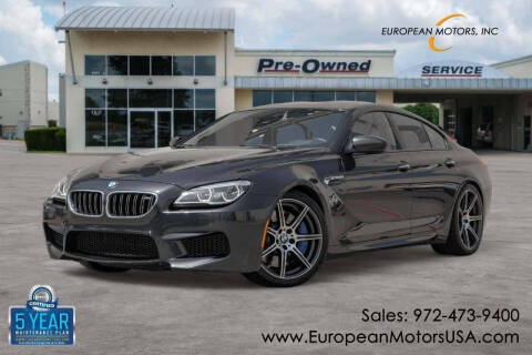 2017 BMW M6 for sale at European Motors Inc in Plano TX