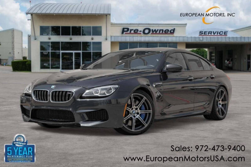 2017 BMW M6 for sale at European Motors Inc in Plano TX