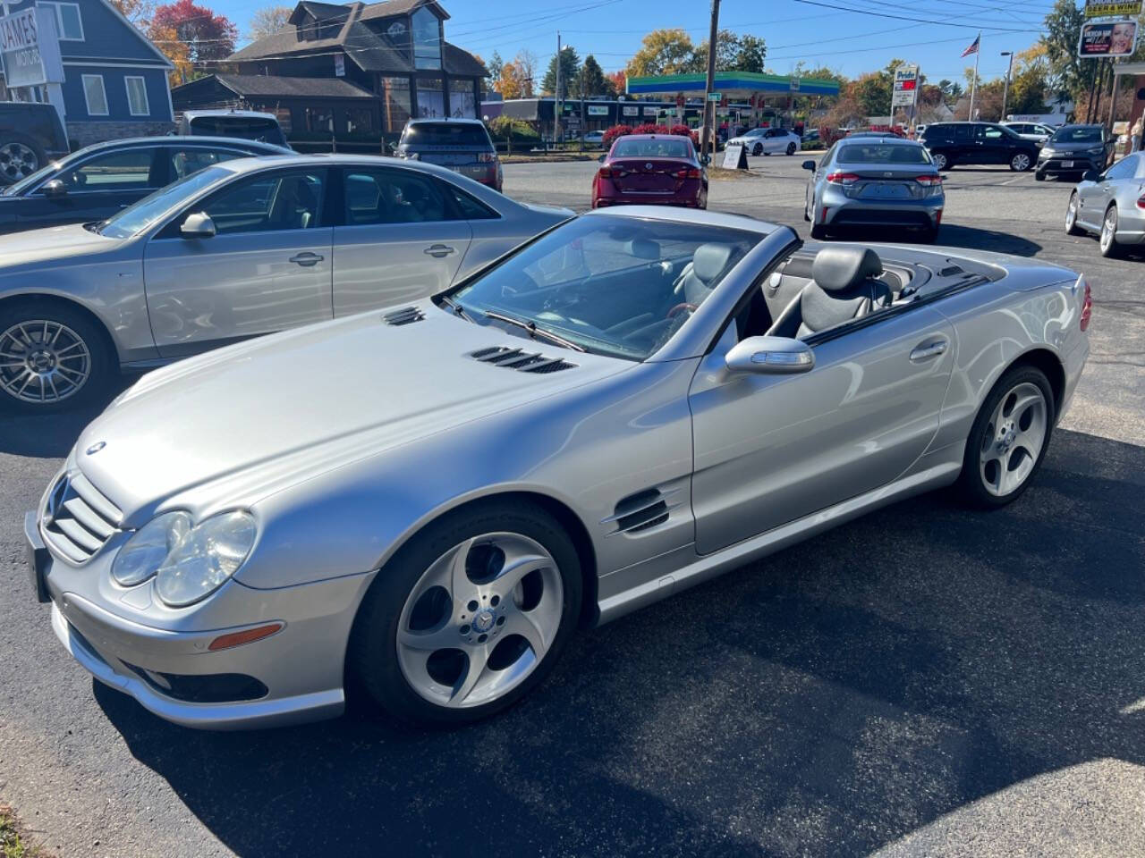 2004 Mercedes-Benz SL-Class for sale at James Motors Inc. in East Longmeadow, MA