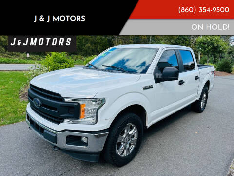 2018 Ford F-150 for sale at J & J MOTORS in New Milford CT