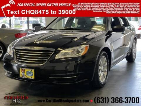 2014 Chrysler 200 for sale at CERTIFIED HEADQUARTERS in Saint James NY