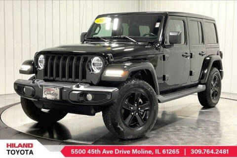 2021 Jeep Wrangler Unlimited for sale at HILAND TOYOTA in Moline IL