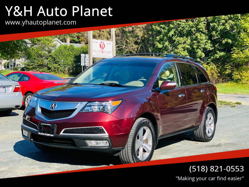 2012 Acura MDX for sale at Y&H Auto Planet in Rensselaer NY