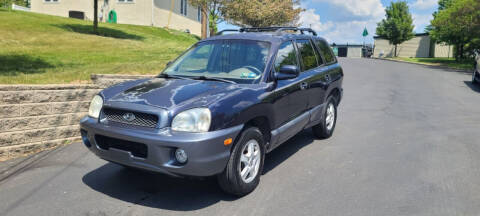 2004 Hyundai Santa Fe for sale at 4 Below Auto Sales in Willow Grove PA