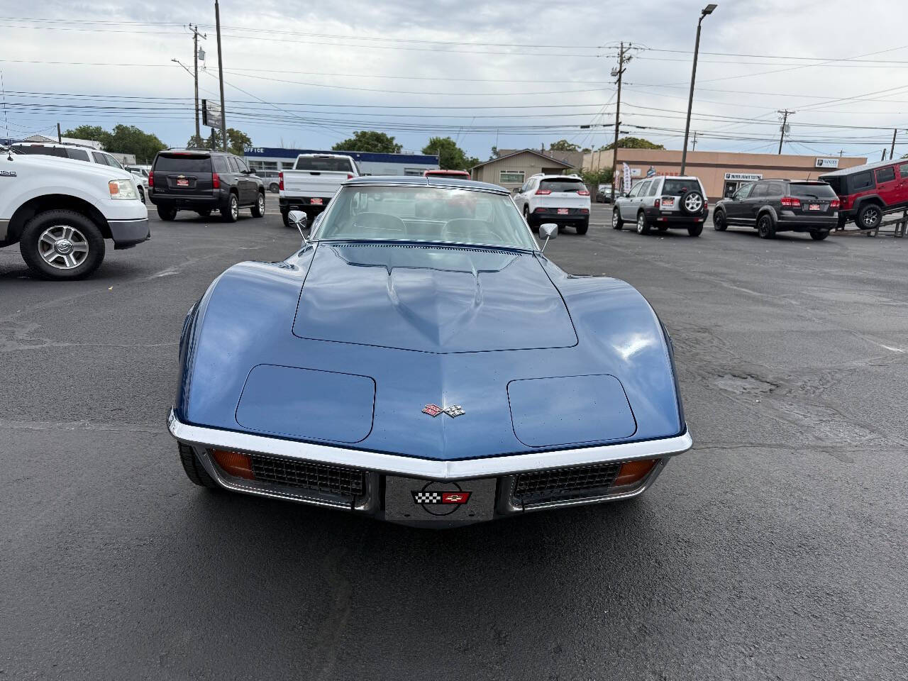 Blue 1972 Chevrolet Corvette 2