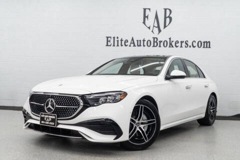 2025 Mercedes-Benz E-Class E 350 4MATIC