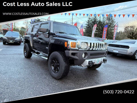 2008 HUMMER H3 for sale at Cost Less Auto Sales LLC in Portland OR