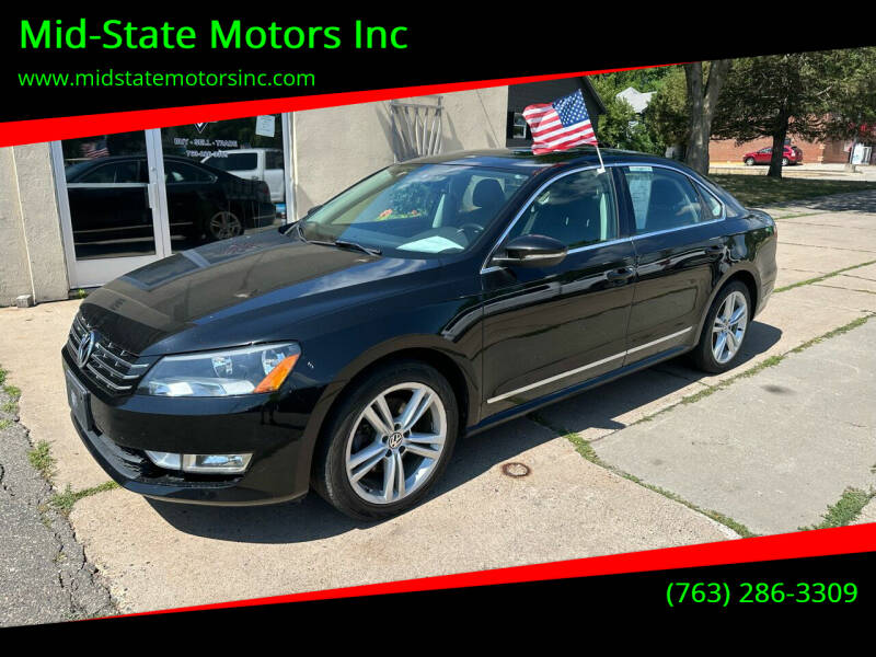 2012 Volkswagen Passat for sale at Mid-State Motors Inc in Rockford MN