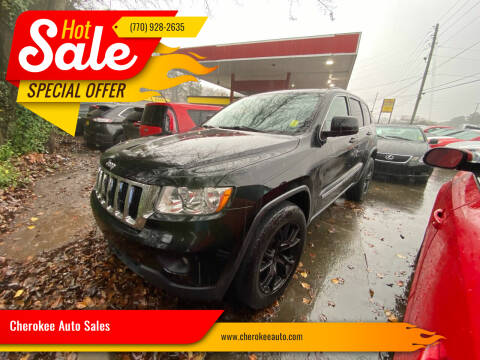 2012 Jeep Grand Cherokee for sale at Cherokee Auto Sales in Acworth GA