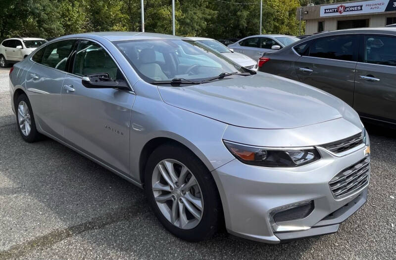 2018 Chevrolet Malibu for sale at Matt Jones Preowned Auto in Wheeling WV