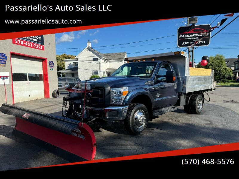 2016 Ford F-350 Super Duty for sale at Passariello's Auto Sales LLC in Old Forge PA