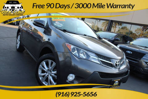2015 Toyota RAV4 for sale at West Coast Auto Sales Center in Sacramento CA