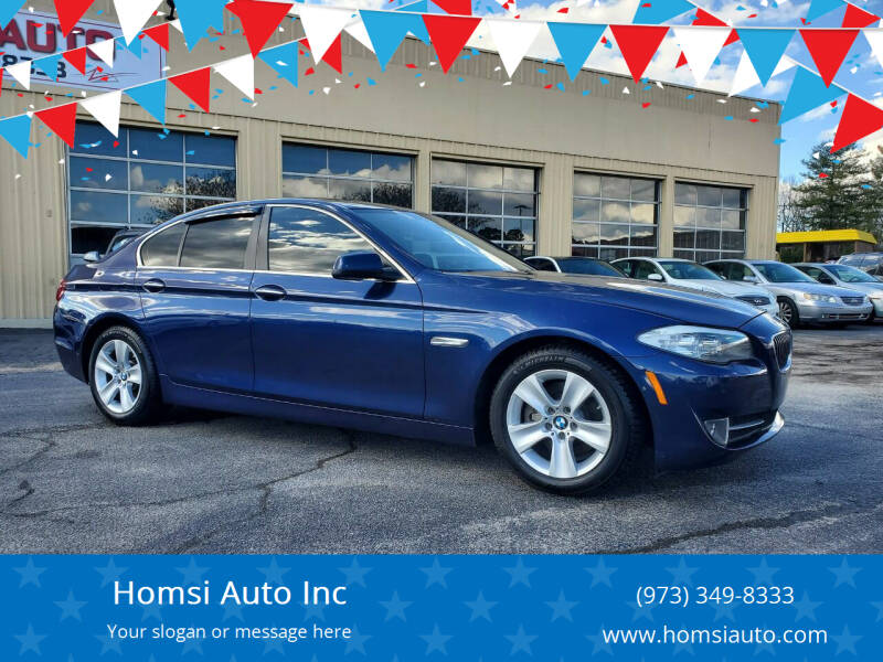 2013 BMW 5 Series for sale at Homsi Auto Inc in Kannapolis NC