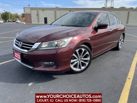 2013 Honda Accord for sale at Your Choice Autos - Joliet in Joliet IL
