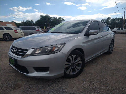 2014 Honda Accord for sale at Canyon View Auto Sales in Cedar City UT