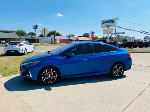 2019 Chevrolet Cruze for sale at Pioneer Auto in Ponca City OK