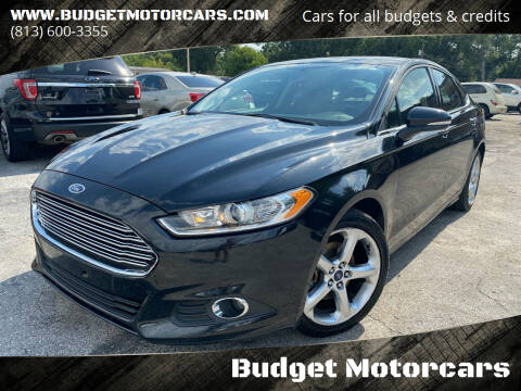 2015 Ford Fusion for sale at Budget Motorcars in Tampa FL