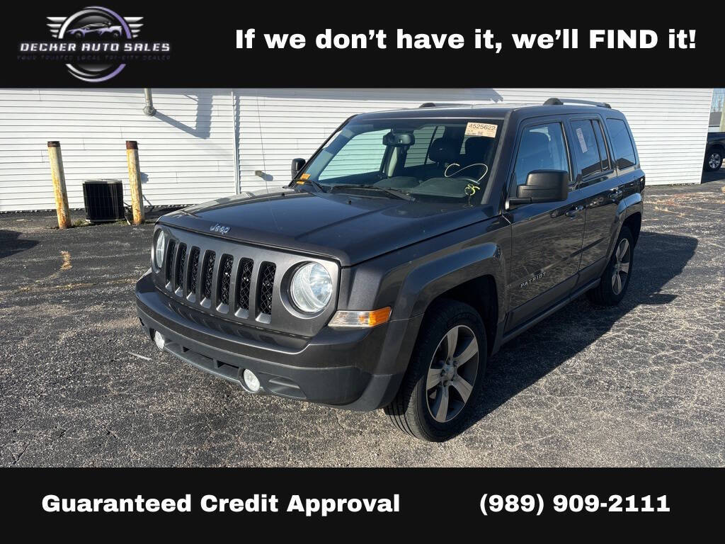 2017 Jeep Patriot for sale at DECKER AUTO SALES in Bay City, MI