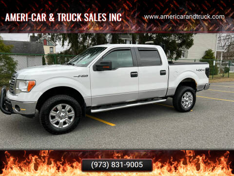 2012 Ford F-150 for sale at AMERI-CAR & TRUCK SALES INC in Haskell NJ