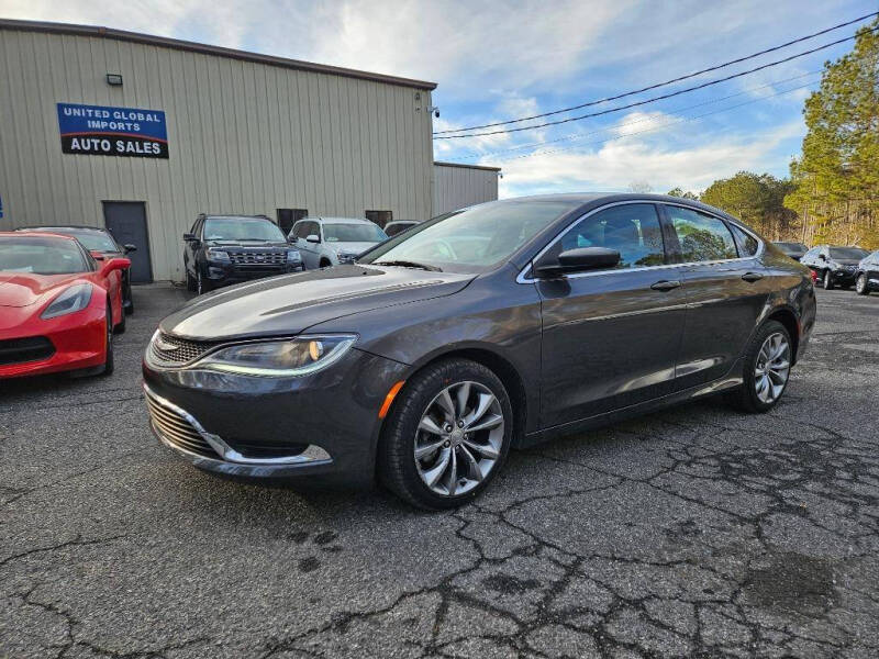 2015 Chrysler 200 for sale at United Global Imports LLC in Cumming GA