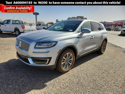 2020 Lincoln Nautilus for sale at POLLARD PRE-OWNED in Lubbock TX