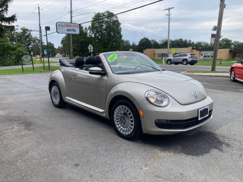 2015 Volkswagen Beetle Convertible for sale at JERRY SIMON AUTO SALES in Cambridge NY