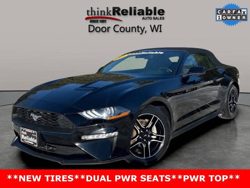 2023 Ford Mustang for sale at RELIABLE AUTOMOBILE SALES, INC in Sturgeon Bay WI