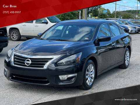 2015 Nissan Altima for sale at Car Bros in Virginia Beach VA