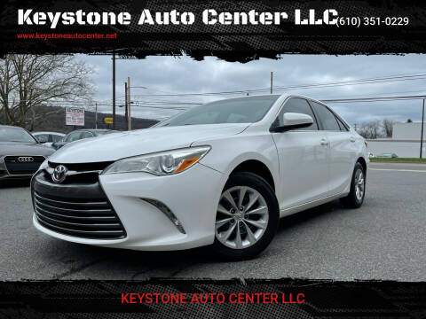 2016 Toyota Camry for sale at Keystone Auto Center LLC in Allentown PA